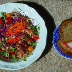 Today’s lunch: Color, crunch, and credit to Colleen Patrick-Goudreau