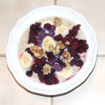Eat a high fiber, slow-burn breakfast:  Holiday food & fitness survival tip # 6/10