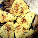 Chocolate Chip Scones: Lest you think I never bake or eat vegan junk food