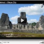 Fitness on the road:  Outdoor girl adventure in Maya ruins, Yucatan, Mexico (video)
